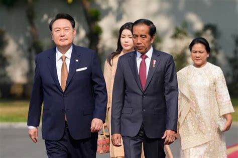 South Korea’s Yoon meets Indonesian leader to deepen economic, defense ties