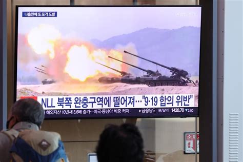 South Korea’s military says North Korea fired artillery into maritime buffer zone in ‘provocative act’