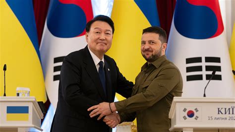 South Korea to expand support for Ukraine as President Yoon Suk Yeol makes a surprise visit