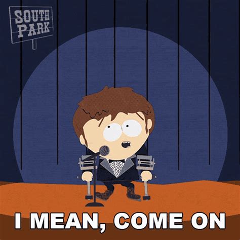 South Park Jimmy Valmer Come On GIF GIFDB.com