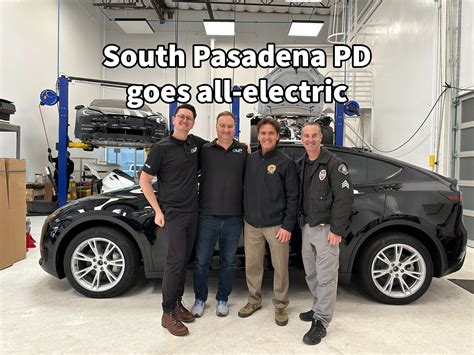 South Pasadena police car fleet going all-electric