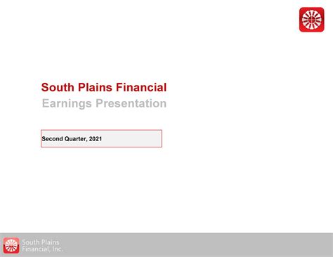 South Plains Financial: Q2 Earnings Snapshot