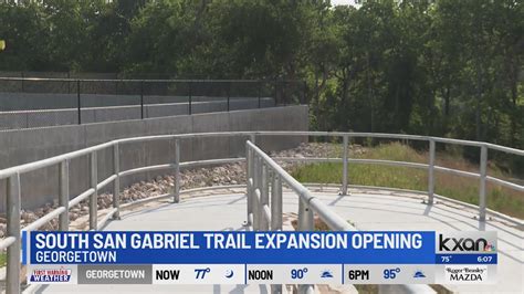 South San Gabriel trail extension now open to public