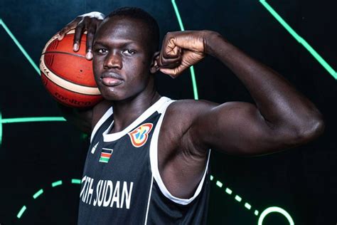 South Sudan’s 7-foot-1 Khaman Maluach becomes one of the youngest to play in World Cup at only 16