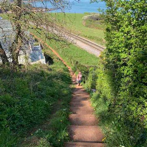 South West Coast Path Walk Trail - Torbay, Paignton, England