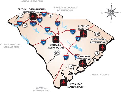 South carolina airports map. Things To Know About South carolina airports map. 