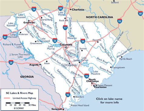 South carolina lakes map. Things To Know About South carolina lakes map. 