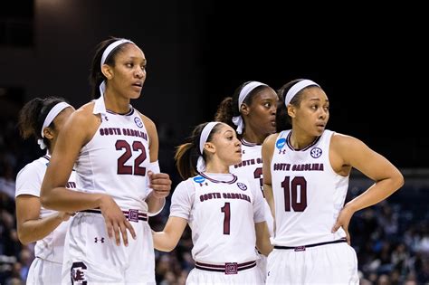 South carolina women. 1 day ago · Chloe Kitts tied her career high with 21 points on 9-of-9 shooting as No. 1 overall seed South Carolina easily overcame the absence of starters Kamilla Cardoso and Bree Hall to beat No. 16 seed ... 