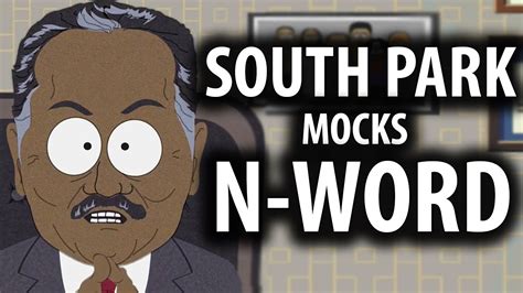 Randy says the N word on national television, this is from the wheel of fortune game, i do not own the content in the video, this belongs to south park, this.... 