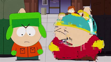 In this wickedly funny and utterly twisted "Scott Tenorman Must Die" episode, South Park 's most notorious character, Eric Cartman, showcases his deviousness and cunningness. After being duped into buying pubes from Scott Tenorman, Cartman sets out on a quest for revenge that culminates in one of the darkest, most memorable South Park moments.. 