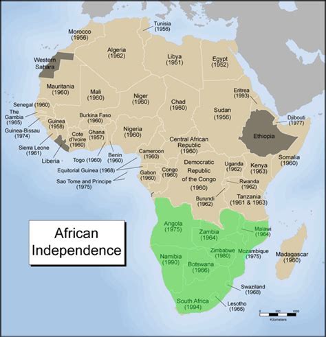 Southern African Independence Explained by Country - ThoughtCo