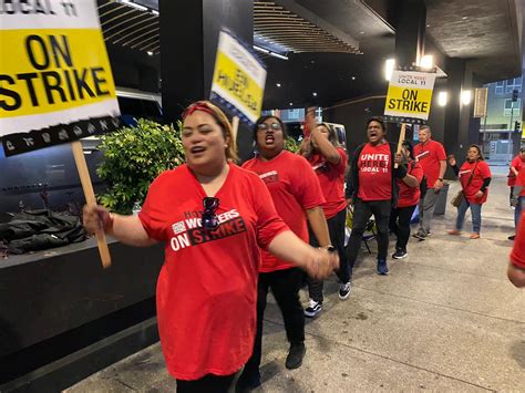 Southern California hotel workers go on strike