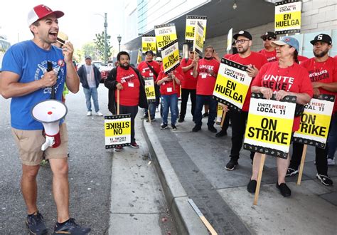 Southern California hotel workers strike again as 'hot labor summer' grows
