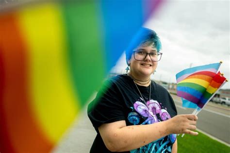 Southern California student passes out pride flags to protest “targeted” school policies