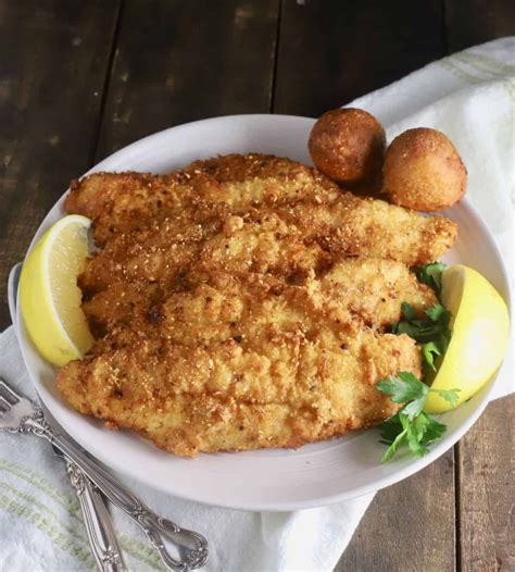 Southern Fried Fish with Crispy Cornmeal Coating