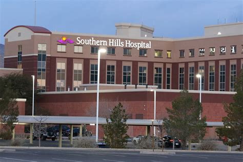 Southern hills hospital and medical center. Low season. Least busy season. 45ºF. Coldest season. Less rain. Avg. 2 rainy days /month. Average crowds. Hotels near Southern Hills Hospital and Medical Center, Las Vegas on Tripadvisor: Find 944,859 traveler reviews, 346,549 candid photos, and prices for 253 hotels near Southern Hills Hospital and Medical Center in … 