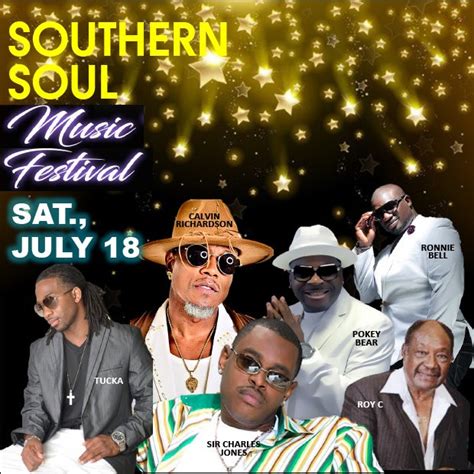 July 15th, 2023. Southern Soul Music Festiv