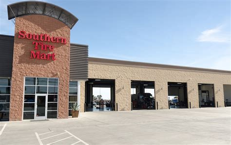 Southern tire mart near me. Mon - Fri: 8am - 7pm ET. Sat: 9am - 5pm ET. Sun: Closed. We are closed for holiday New Year’s Day. Install your next set of tires at Southern Tire Mart #497 in Pecos, TX. SimpleTire helps finding an installer online easy by providing data and reviews about the tire shops near you. 