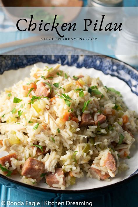 Southern-Style Chicken and Rice: Chicken Pilau - Kitchen Dreaming