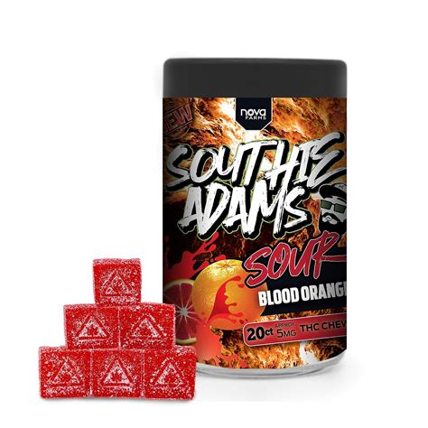 Southie Adams Gummies SA Sour Blood Orange Hybrid (20pk ...