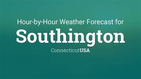 3 Miles SE Southington CT 41.57°N 72.83°W (Elev. 472 ft) Last Update: 1:02 pm EDT Oct 11, 2023. ... Hourly Weather Forecast. National Digital Forecast Database. . 