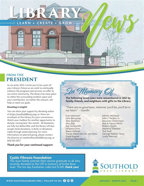 Southold Free Library Home Page