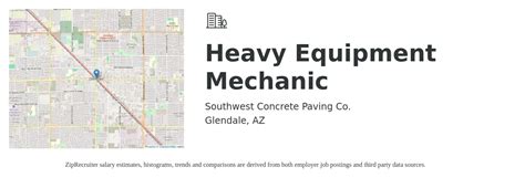 Southwest Concrete Paving Co. Heavy Equipment Mechanic in Glendale…