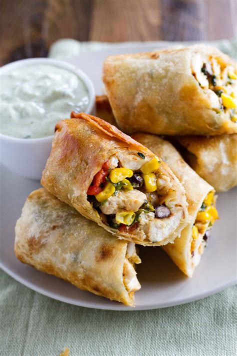 Southwest Egg Rolls - Taste and Tell