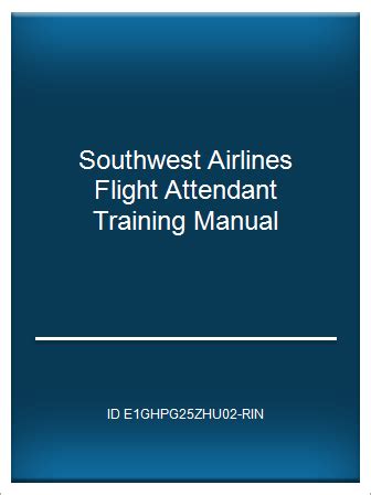 Southwest airlines flight attendant training manual. - Monographie de la faune malacologique du bruxellien des environs de bruxelles.