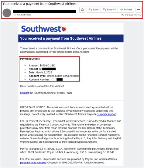 Southwest hyperwallet customer id. I got an email today to receive my payment and when clicking it asks for a Customers ID. Nowhere did a "Customers ID" show up in any email I received from SW. I had a claim File ID, an Incident ID, and of course my user ID. You only get four attempts so I called after trying a few and the two agents I spoke to were completely confused and ... 