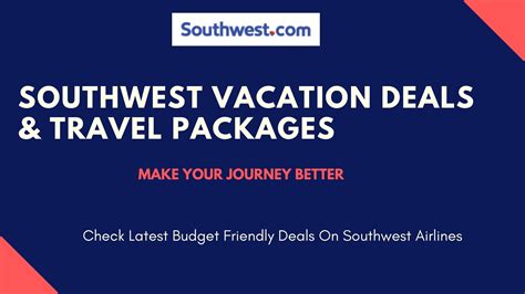 Southwest travel packages. Are you a frequent traveler looking for the best deals on Southwest flights? Look no further. In this article, we will reveal some insider tips and tricks to help you unlock the se... 
