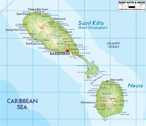 Souvenir map picture guide of st kitts nevis the beautiful. - Postural assessment hands on guides for therapists.