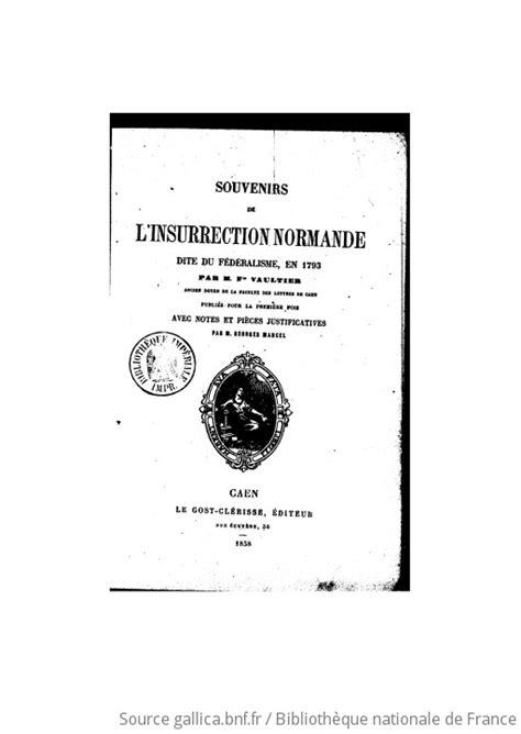 Souvenirs de l'insurrection normande, dite du fédéralisme, en 1793, publ. - Conservation treatment procedures a manual of step by step procedures.