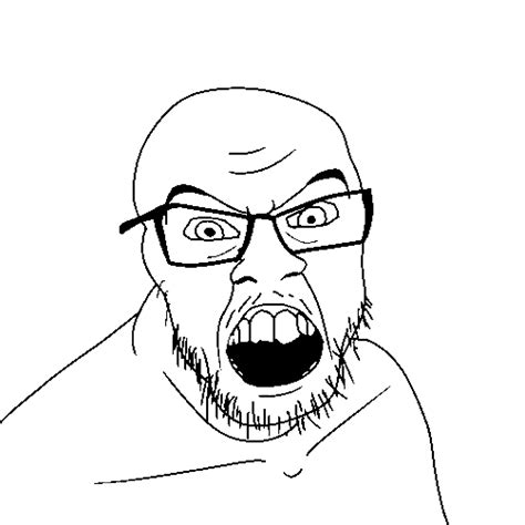  7Ϫ00+ As of December 4th, 2023. Traced From. Wojak. Soyjak, also known as soijack or soyak, is a high quality, well drawn edit of the classic Wojak meme as a Soy Boy. His characteristic features are his glasses, scraggly beard, and usually wide open mouth. The wide-mouthed expression he often has is known as the "Soylent Grin", and usually ... . 
