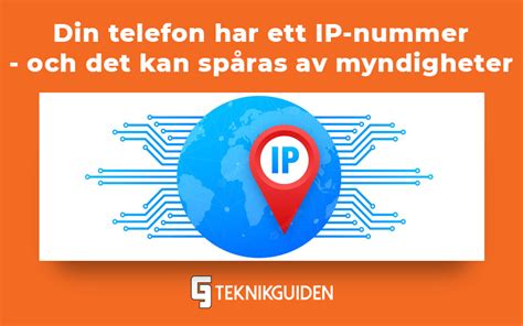 Spåra IP-nummer, gratis och anonymt - ipnr.nu