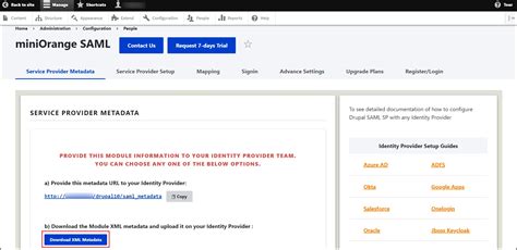 Sp metadata tool.  Build the XML metadata of a SAML Service Provider providing some information...
