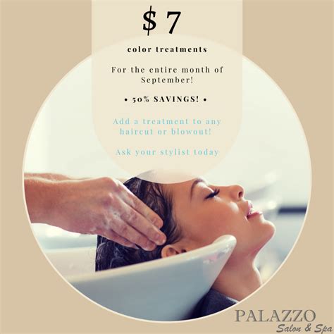 Spa Services - Palazzo Salon & Spa