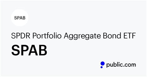 Aug 3, 2022 · SPAB is the cheapest broad bond market fund offered by M1 Finance. The managers of the fund are Marc DiCosimo and Michael Przygoda. Of the fund’s 6,512 holdings as of Aug. 2, 2022, 40.43% are ... . 