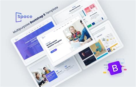 Space Free Bootstrap 5 Multipurpose Template Graygrids