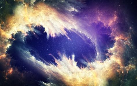 Space cloud. This space wallpaper shows the Large Magellanic Cloud galaxy in infrared light as seen by the Herschel Space Observatory, a European Space Agency-led mission with important NASA contributions, and ... 