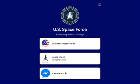 Apply Now. Thank you for your interest in becoming a Guardian in the U.S. Space Force. Please fill out and submit this application to be contacted by your Space Force recruiter. There is no obligation on your part by completing this form. AUTHORITY: 10 U.S.C. 503 Enlistment/Accessions: Recruiting campaigns, Air Education and Training Command .... 