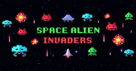 Space invaders online. Space Invaders - Stará známá hra, kde musíte se svou raketkou střílet všechny mimozemšťany. 
