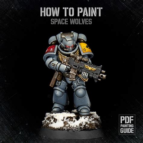 Space wolves painting guide companies of fenris by games workshop. - Bibliotheken bauen / building for books.