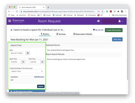 Spacebook emerson. SpaceBook Booking Information EMS Desktop Client is an application that is only available for approved space administrators to manage their departmental space reservation … 