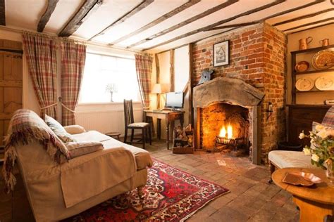 Spadgers, a flax workers cottage next to fields in a Medieval …