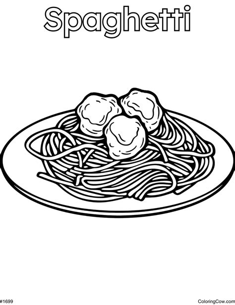 Spaghetti Coloring