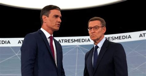 Spain’s Sánchez and Núñez Feijóo clash in fierce pre-election debate