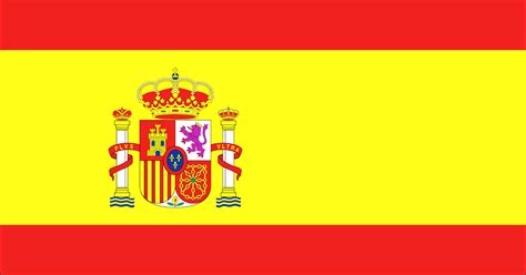 Spain ülkesinin bayrağı
