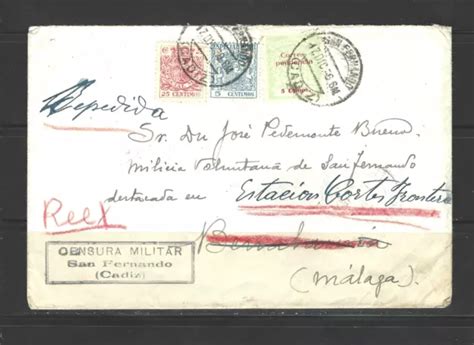 Spain Civil War 1936 - Cover Valencia to Denmark - Censor E232