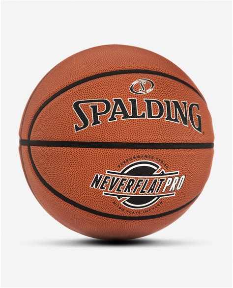 Spalding NeverFlat® Pro Indoor-Outdoor Basketball l Spalding.com